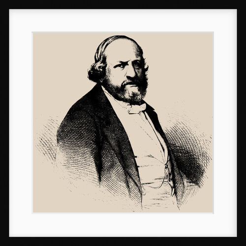 Portrait of Ferdinand von Hiller, 1865 by Anonymous