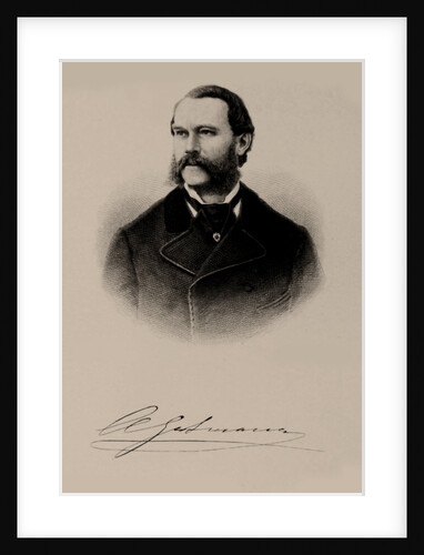 Portrait of Adolf Wilhelm Gutmann, ca 1860 by Anonymous