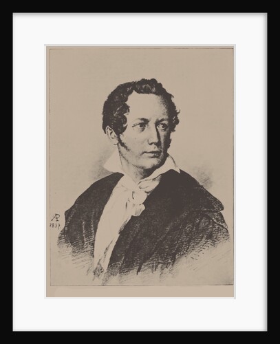 Portrait of Fryderyk Florian Skarbek, 1837 by Anonymous