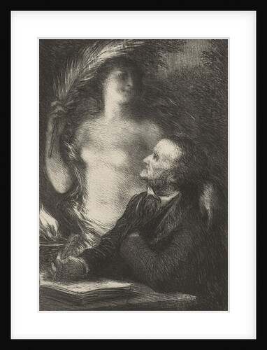 Richard Wagner and his Muse, 1886 by Anonymous