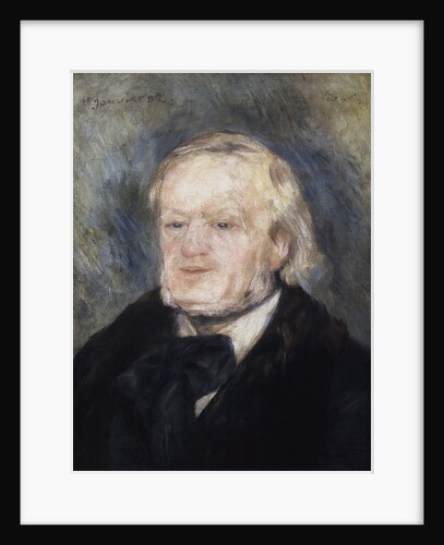 Portrait of the composer Richard Wagner, 1882 by Anonymous