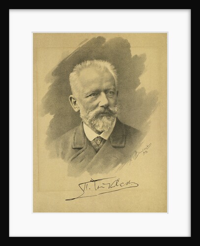 Pyotr Ilyich Tchaikovsky, 1892 by Anonymous