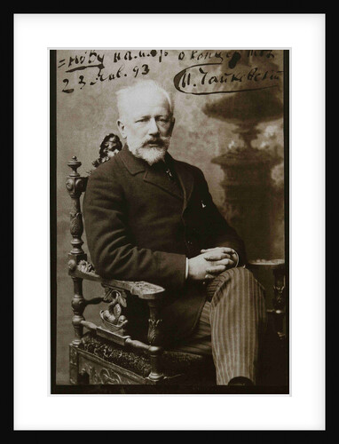 Pyotr Ilyich Tchaikovsky in Odessa, 1893 by Anonymous