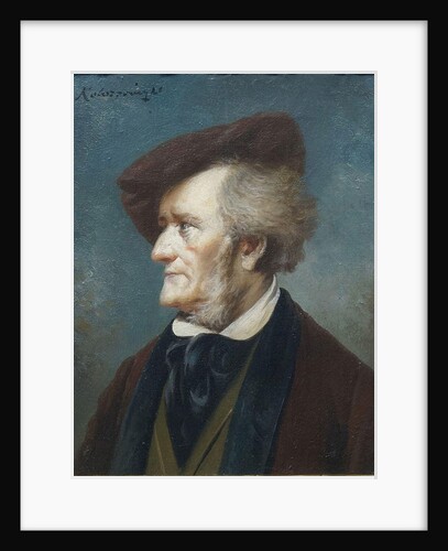 Portrait of the Composer Richard Wagner by Anonymous