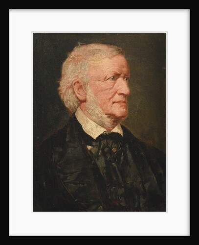 Portrait of the Composer Richard Wagner by Anonymous