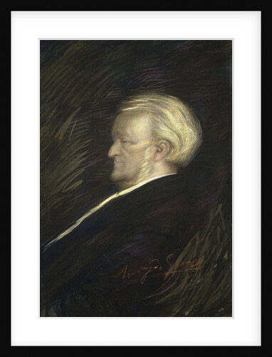 Portrait of the Composer Richard Wagner by Anonymous
