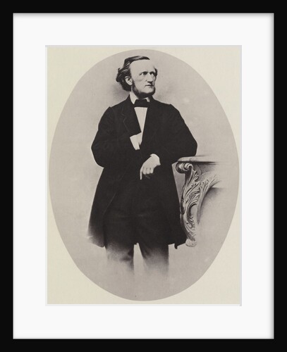 Portrait of the Composer Richard Wagner, 1864 by Anonymous