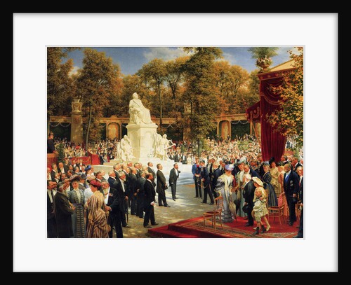 The Unveiling of the Memorial to Richard Wagner in Berlin on October 1, 1903, 1908 by Anonymous