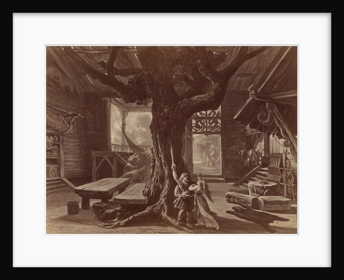 Set design for opera Die Walküre by Richard Wagner, ca 1878 by Anonymous