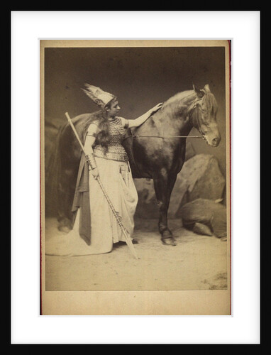 Amalie Materna as Brünnhilde in Opera Der Ring des Nibelungen by R. Wagner, 1876 by Anonymous