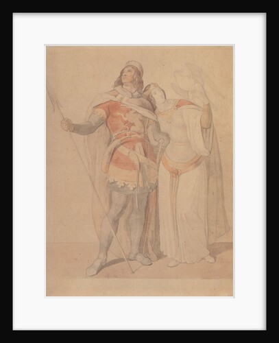 Siegfried and Kriemhild, c. 1831 by Anonymous