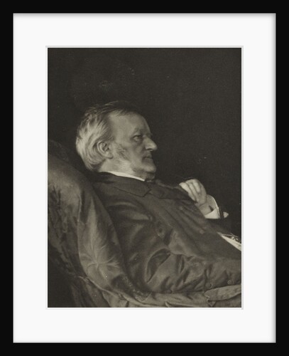 Portrait of the composer Richard Wagner (the last picture taken from life), 1883 by Anonymous