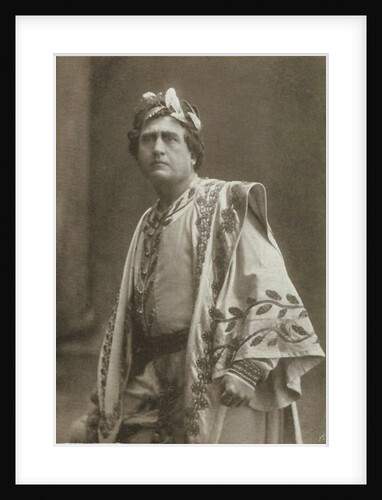 Wilhelm Grüning as Rienzi in Opera Rienzi by Richard Wagner, Berlin, 1907 by Anonymous