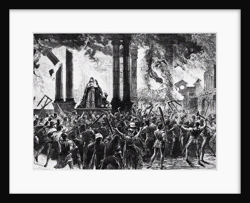The opera Rienzi by Richard Wagner, at the Her Majestys Theatre in London, 1879, 1879 by Anonymous