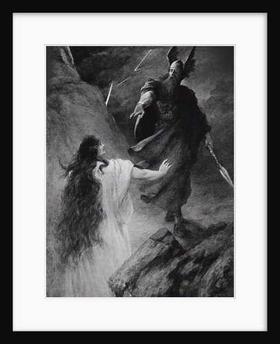 Opera Siegfried by Richard Wagner, III Act, 1894 by Anonymous