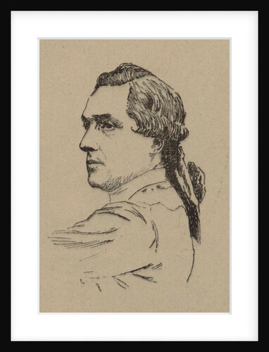 Marius Petipa Portrait from the Program to Oper Tannhäuser by Richard Wagner. Paris, Thé by Anonymous