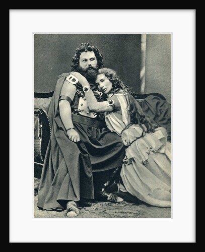 Ludwig and Malvina Schnorr von Carolsfeld as Tristan and Isolde, 1865 by Anonymous