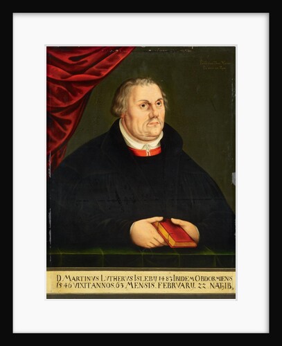Portrait of Martin Luther by Anonymous