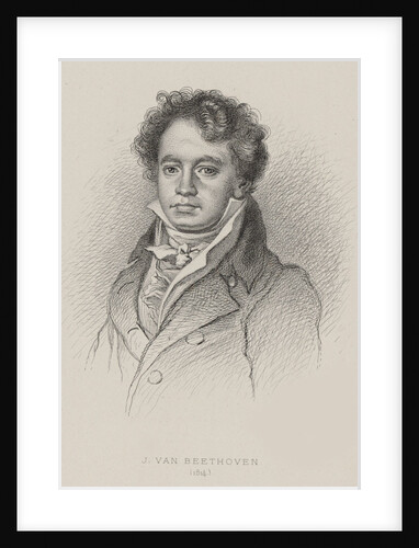 Portrait of Ludwig van Beethoven, ca 1820 by Anonymous