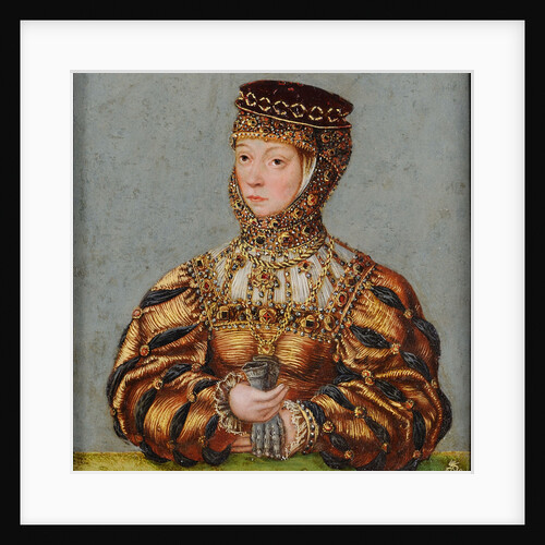 Portrait of Barbara Radziwill, Queen of Poland and Grand Duchess of Lithuania, c. 1565 by Anonymous