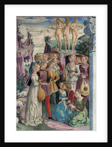 Allegory of March: Triumph of Venus, 1468-1470 by Anonymous