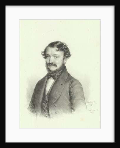 Portrait of Ferenc Erkel, 1845 by Anonymous
