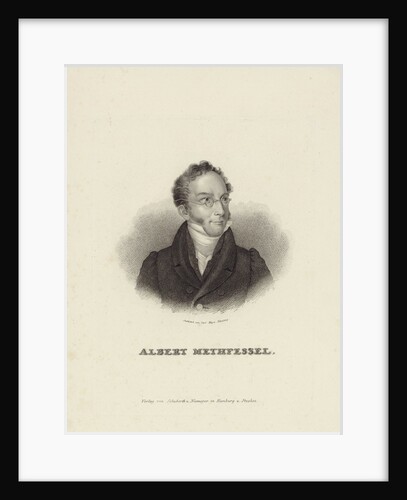 Portrait of Albert Methfessel, c. 1830 by Anonymous