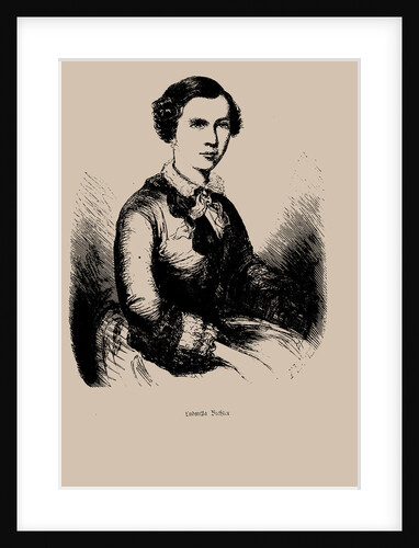Portrait of Ludmilla Biehler, 1850 by Anonymous