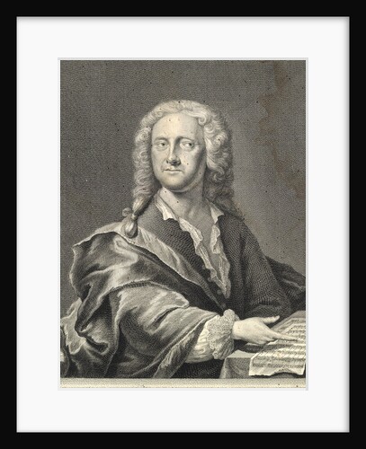 Portrait of Georg Philipp Telemann, 1730 by Anonymous