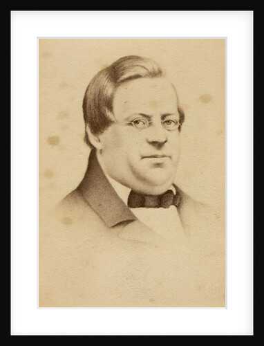 Portrait of Heinrich Marschner, Early 1860s by Anonymous