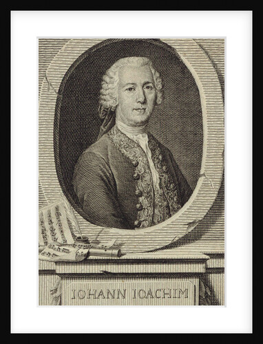 Portrait of Johann Joachim Quantz, 1767 by Anonymous