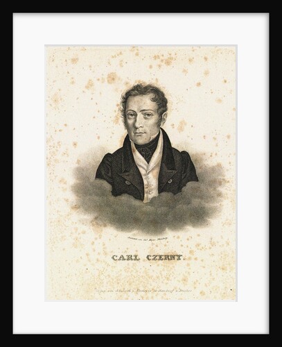Portrait of Carl Czerny, c. 1830 by Anonymous