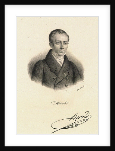 Portrait of Ferdinand Herold, ca 1820 by Anonymous