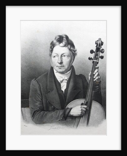 Portrait of Bernhard Heinrich Romberg, ca 1820 by Anonymous