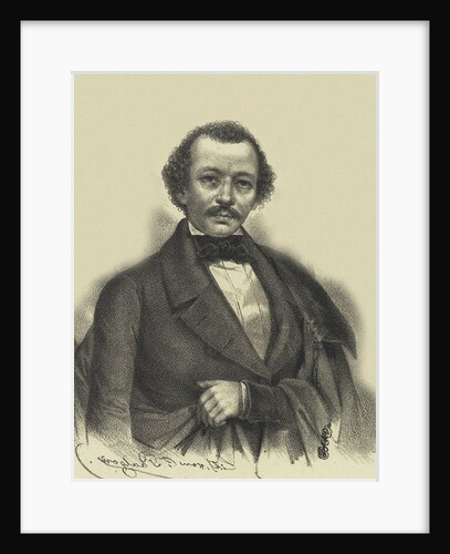 Portrait of Mikhail Alexandrovich Bakunin, End 1830s by Anonymous