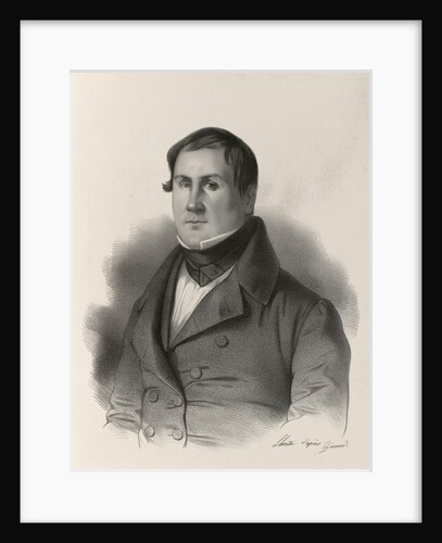 Portrait of Mikhail Vasilyevich Ostrogradsky, 1830-1840s by Anonymous