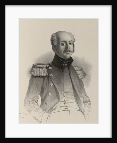 Portrait of Admiral Ferdinand Baron von Wrangel, 1830-1840s by Anonymous