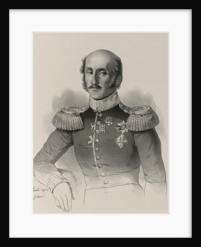 Portrait of Count Fyodor Petrovich Litke, 1830-1840s by Anonymous