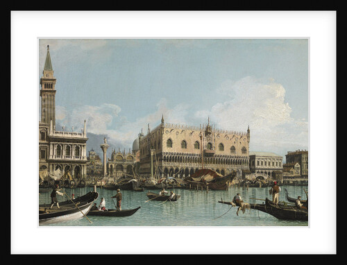 The pier near the Piazza San Marco in Venice, c. 1729 by Anonymous