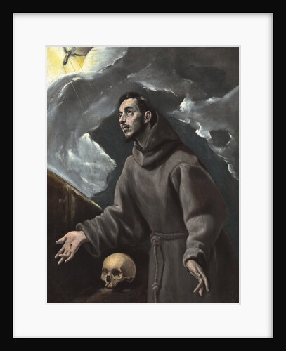 Saint Francis receiving the Stigmata, 1580 by Anonymous