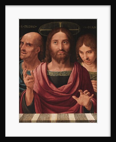Salvator Mundi between Saints Peter and John, ca 1507 by Anonymous