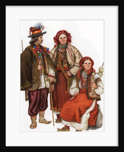 Hutsul traditional garment by Anonymous