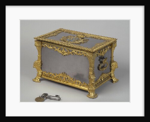 The Safe-Casket of Peter I, First third of 18th cen by Anonymous