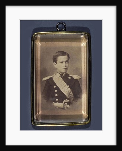 Portrait of the Tsarevich Nikolay Aleksandrovich of Russia, 1881 by Anonymous