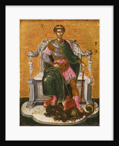 Saint Demetrius of Thessaloniki, ca 1567 by Anonymous