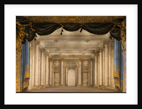 The Temple of Minerva. Set design for the Petit Théâtre de la Reine, Versailles, 1754 by Anonymous