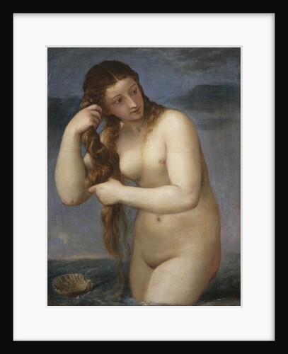Venus Rising from the Sea (Venus Anadyomene), 1520 by Anonymous