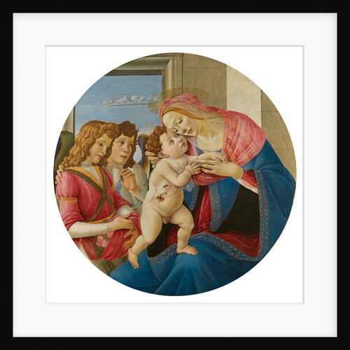 The Virgin and Child with Two Angels, c. 1490 by Anonymous