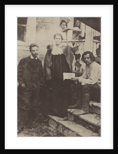 Lou Andreas-Salomé and Rainer Maria Rilke visiting Spiridon Drozhzhin, 1900 by Anonymous
