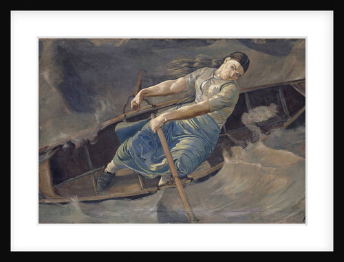 The Courageous Woman, 1886 by Anonymous